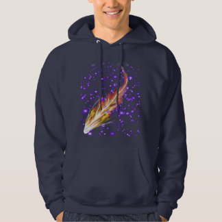 Moletom Hoodie do design de sistema solar com estrelas
