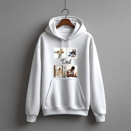 Moletom Hoodie do Dia do Pai Personalizado - Pai de Super-