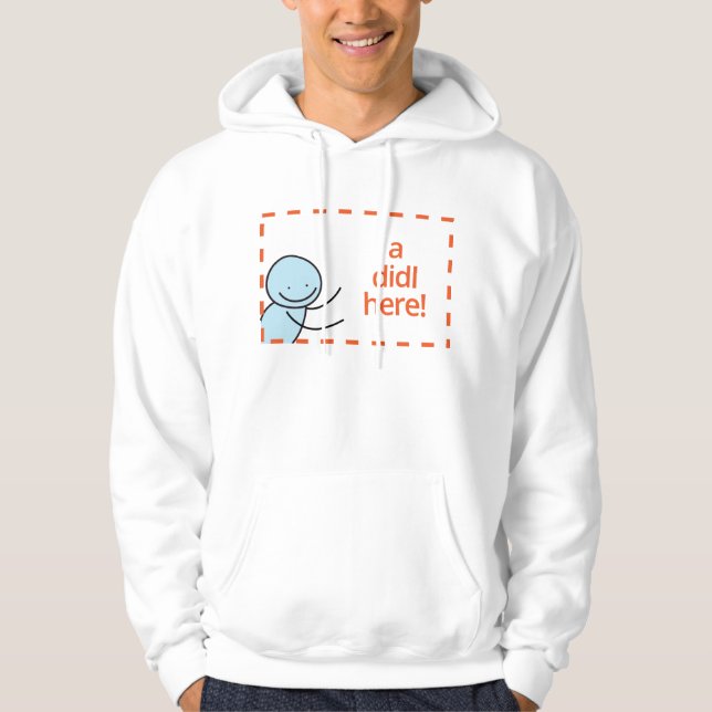 Moletom Hoodie do Didlr dos homens (Frente)