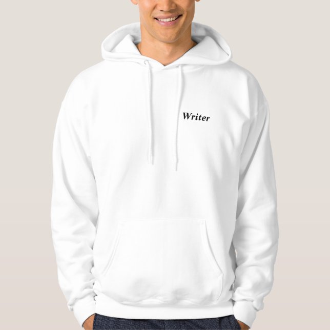 Moletom Hoodie do escritor (Frente)