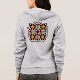 Moletom Hoodie do fecho de correr