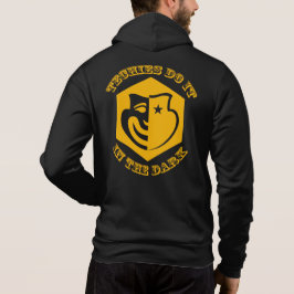 Moletom Hoodie do Fecho de correr-acima de Techie do
