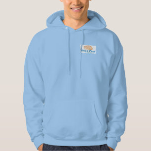 Moletom Hoodie do fecho de correr do velo dos homens
