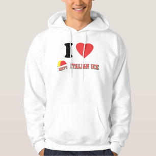 Moletom HOODIE do GELO ITALIANO do MICROFONE do oficial