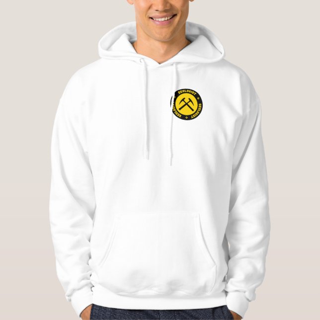 Moletom Hoodie do geólogo (Frente)