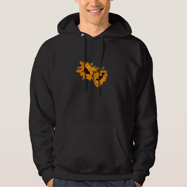 Moletom Hoodie do girassol (Frente)