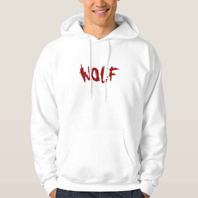 Moletom Hoodie do homem-lobo (Frente)