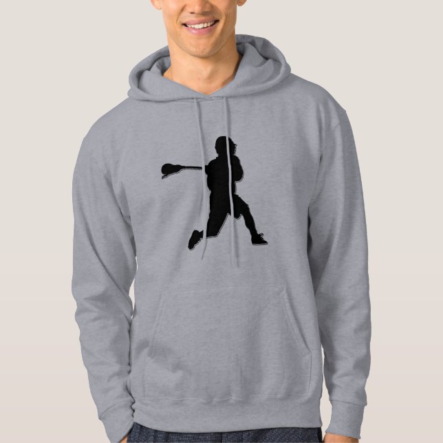 Moletom Hoodie do jogador do Lacrosse (Frente)