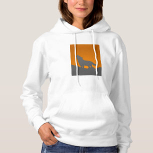 Moletom Hoodie do lobo do urro