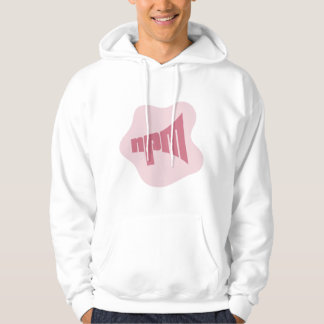 Moletom Hoodie do logotipo Blob rosa NPM