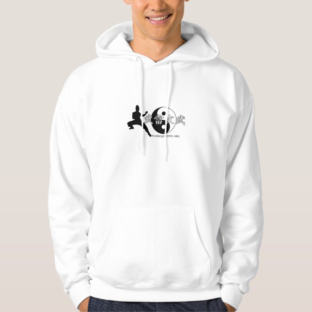 Moletom Hoodie do logotipo de Wudang Wen Wu (Frente)