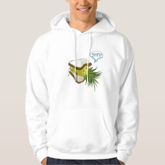 Moletom Hoodie do logotipo do abacaxi dos homens