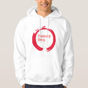 Moletom Hoodie do logotipo do canal do youtube dos homens