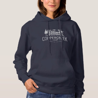 Moletom Hoodie do logotipo do Coppercreek das mulheres