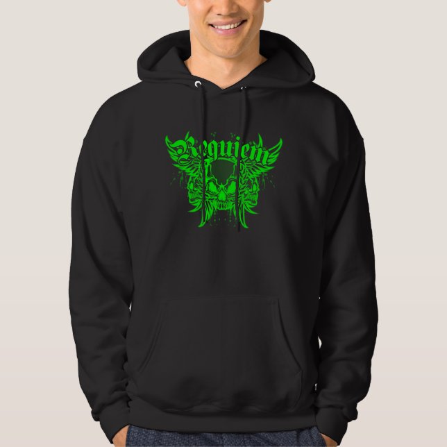 Moletom Hoodie do logotipo do Requiem (Frente)