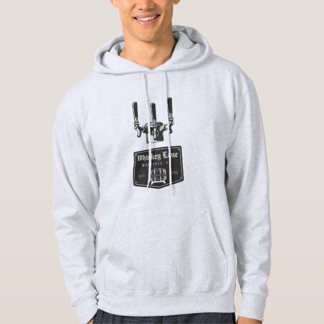Moletom Hoodie Do Logotipo Do Whiskey Lane (Frente)