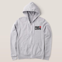 Hoodie do logotipo OneLove