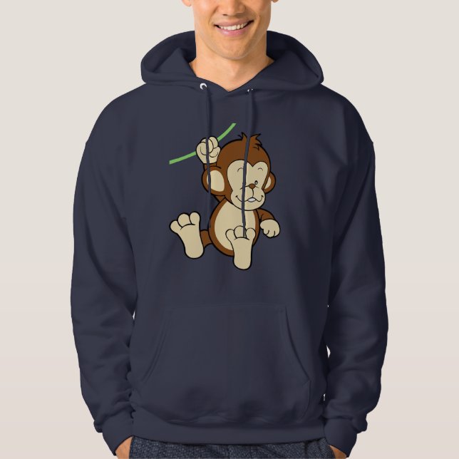 Moletom Hoodie do macaco (Frente)