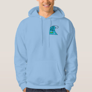 Moletom Hoodie do Mama com imagens na parte dianteira e na