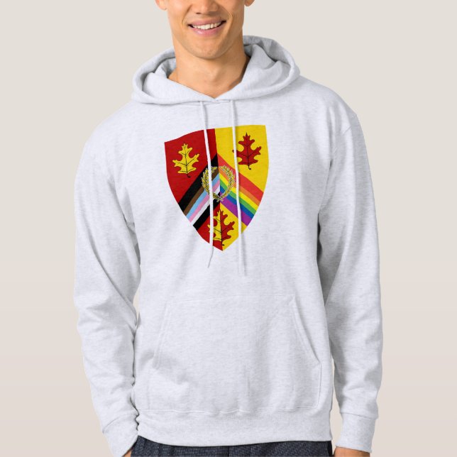 Moletom Hoodie do Orgulho das Florestas Rustadas (Frente)