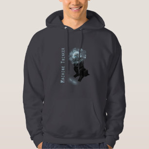 Moletom Hoodie do pensador da máquina