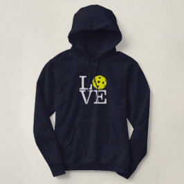 Moletom Hoodie do Pickleball das mulheres: "AMOR "