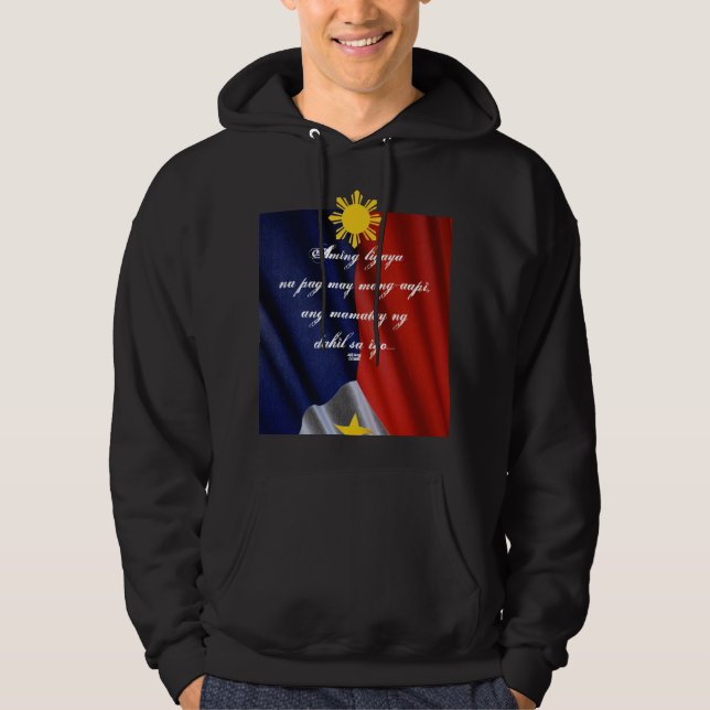 Moletom Hoodie do sayo do dahil do ng do ANG Mamatay (Frente)