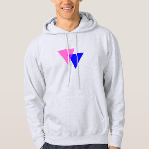 Moletom Hoodie do símbolo do Bisexuality