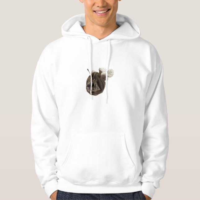 Moletom Hoodie do tamboril branco do Humpback da (Frente)