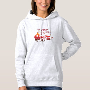 Moletom Hoodie do tango de Teton na cinza