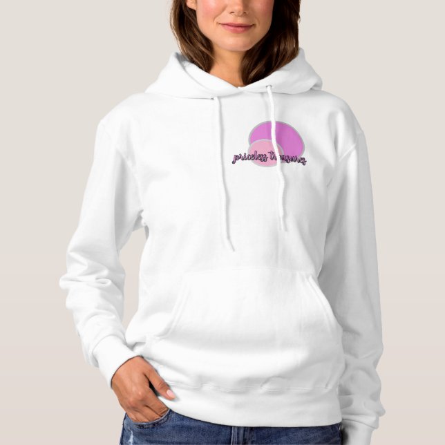 Moletom Hoodie do tesouro inestimável (Frente)