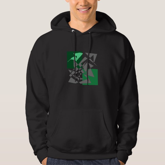 Moletom Hoodie do teste padrão (Frente)