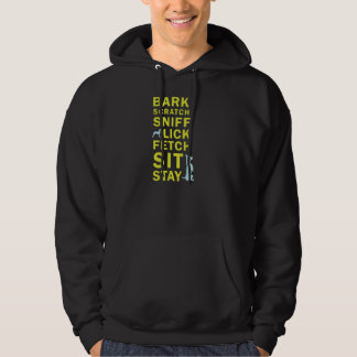 Moletom Hoodie do treinamento do cão da obediência