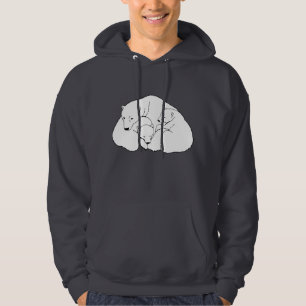 Moletom Hoodie do urso do bebê do Hoodie da arte do urso