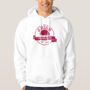 Moletom Hoodie do vintage da união