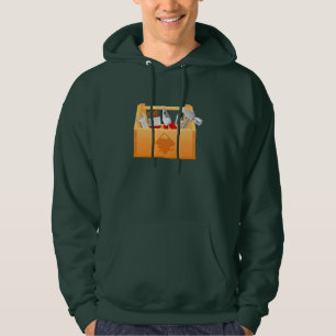 Moletom Hoodie dos homens da caixa de ferramentas