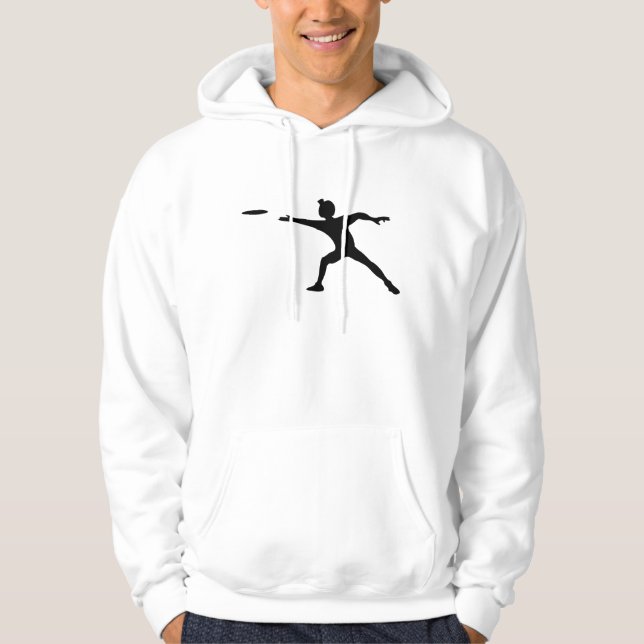 Moletom Hoodie dos homens do Frisbee (Frente)
