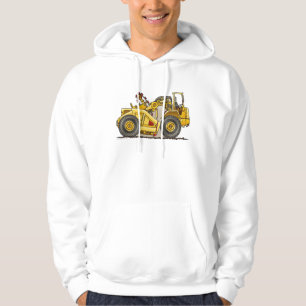 Moletom Hoodie dos homens do raspador do escavador