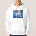 Moletom Hoodie dos lírios de água de Monet<br><div class="desc">Hoodie dos lírios de água de Monet. Pintura a óleo em canvas desde 1916. Monet pintou sua lagoa famosa do lírio de água obsessiva durante os anos finais de sua carreira, seleccionando a inspiração da luz do sol e seu efeito de deslocamento na água e as flores e a folha...</div>