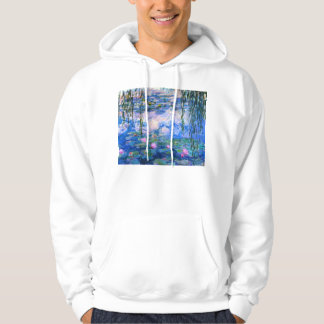 Moletom Hoodie dos lírios de água de Monet