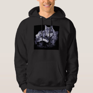 Moletom hoodie dos lobos