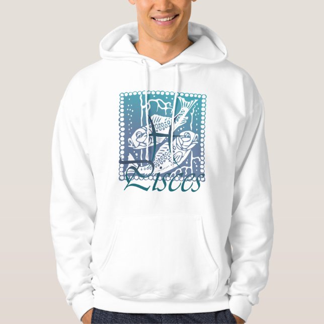 Moletom Hoodie dos peixes do zodíaco (Frente)