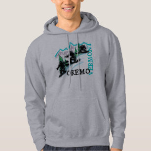 Moletom Hoodie dos snowboarders de Okemo Vermont