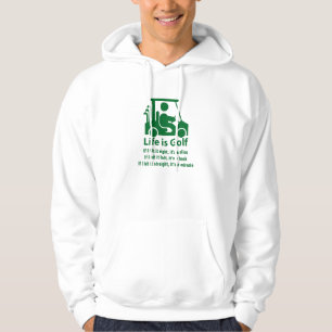 Moletom Hoodie engraçado do branco do verde do jogador de