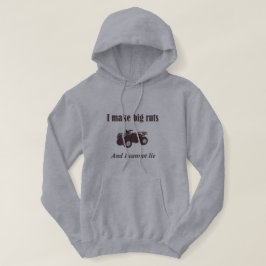 Moletom Hoodie engraçado do país do veículo com rodas ATV