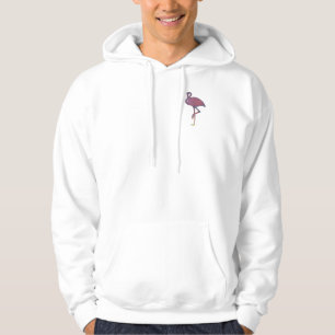 Moletom Hoodie estilizado do por do sol do flamingo
