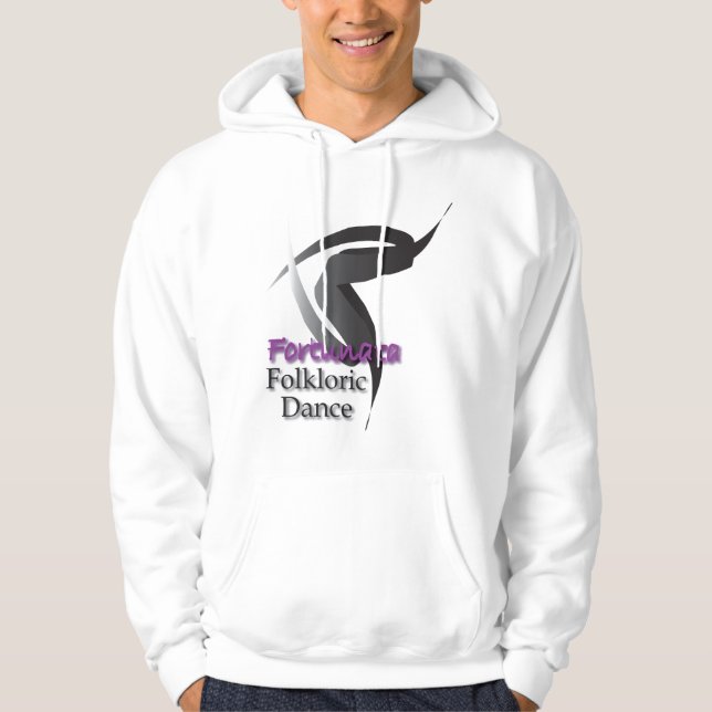 Moletom Hoodie folclo'rico da dança de Fortunata (Frente)