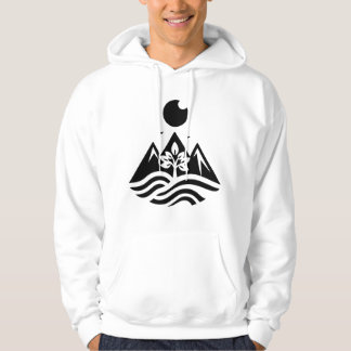 Moletom Hoodie Hilly Beach Design