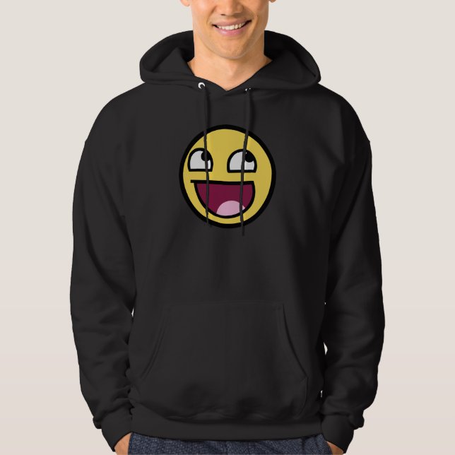 Moletom Hoodie impressionante da cara (Frente)