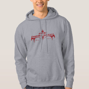 Moletom Hoodie indigno da parte traseira do protetor do